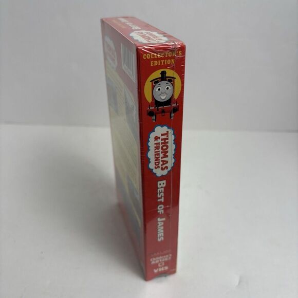 Thomas & Friends - Best of James VHS (2002) And Train Collectors Edition Sealed - Picture 5 of 6